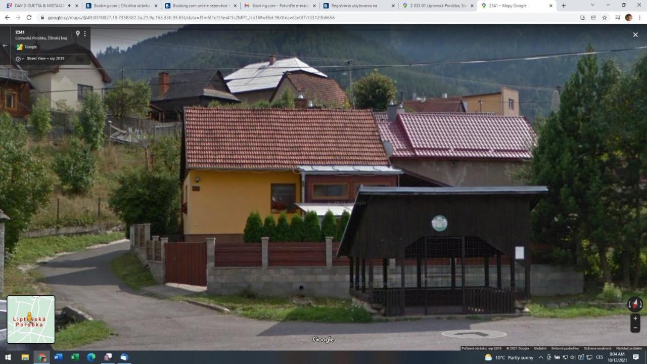 Willa Utulny Dovolenkovy Dom Liptovský Hrádok Zewnętrze zdjęcie